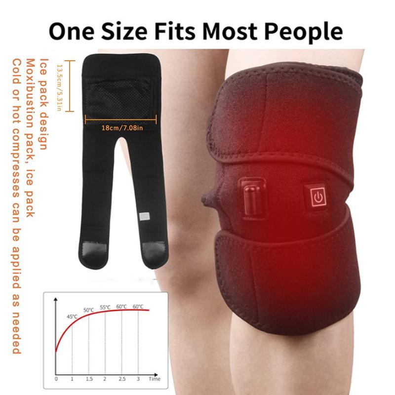 Usb Charging Heated Knee Pad, 3-gear Adjustable Electric Heating Knee Pad, Personal Care Appliances for Home and Travel