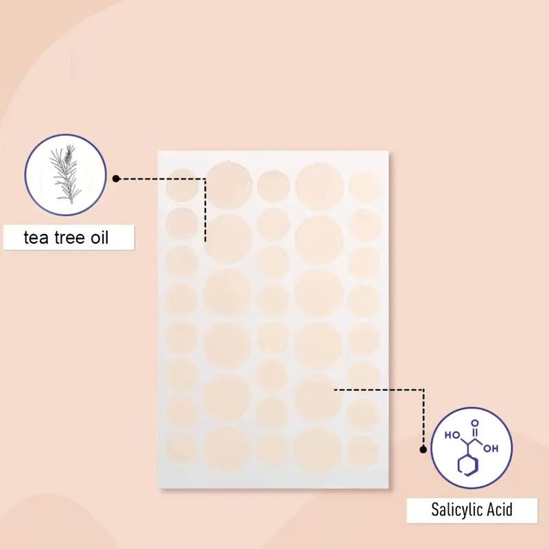 Hydrocolloid Acne Patch, 144pcs box Waterproof Acne Covering Sticker, Facial Skin Care Product for All Skin Types