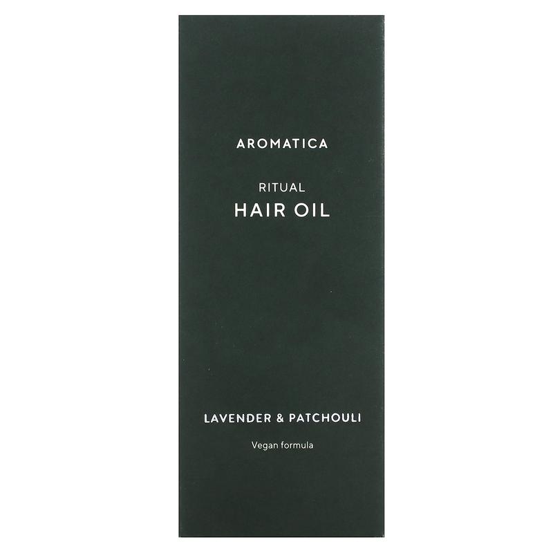 Aromatica Ritual Hair Oil, Lavender & Patchouli, 1.6 fl oz (50 ml)