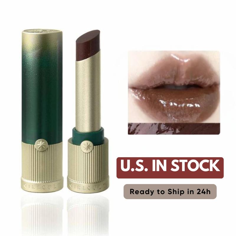 Girlcult Peaches Series Mirror Lipstick - High-Gloss Finish with Hydrating Properties - Oil, Nourishing