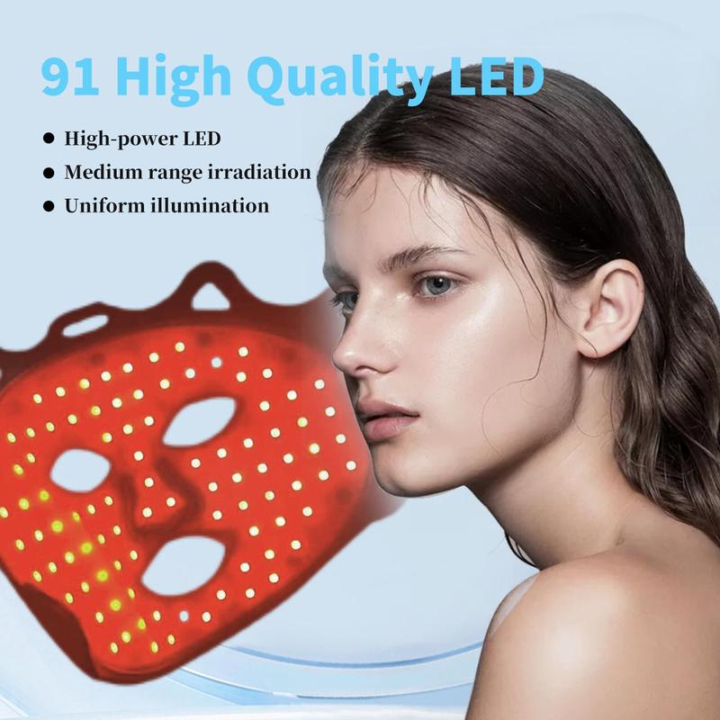 Wireless Face Lifting Mask, Facial Massager, Comfortable Silicone Skin Care Beauty Mask Instrument, Face Lifting Massager for Men & Women