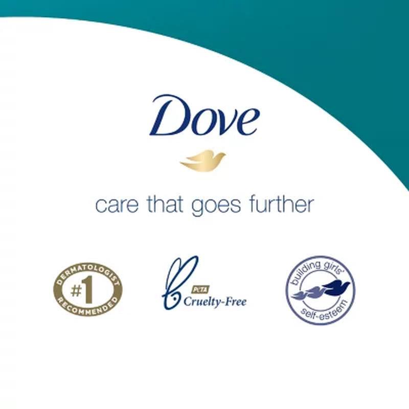 Dove Beauty Bar Soap for Sensitive Skin, Unscented, 16 Bars, 3.75 Oz.