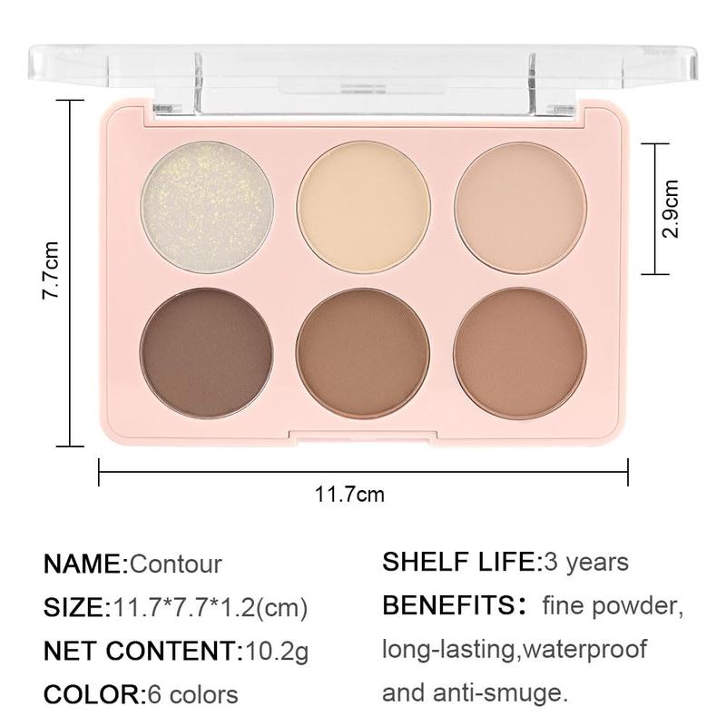 6-Color Face Contouring Kit - For Beginners!