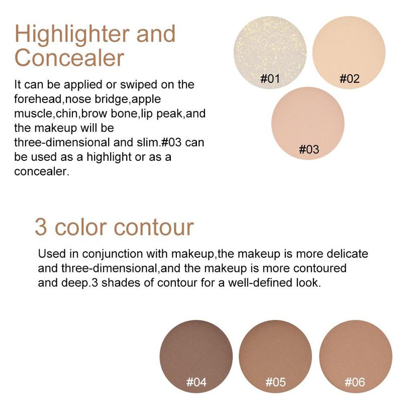 6-Color Face Contouring Kit - For Beginners!