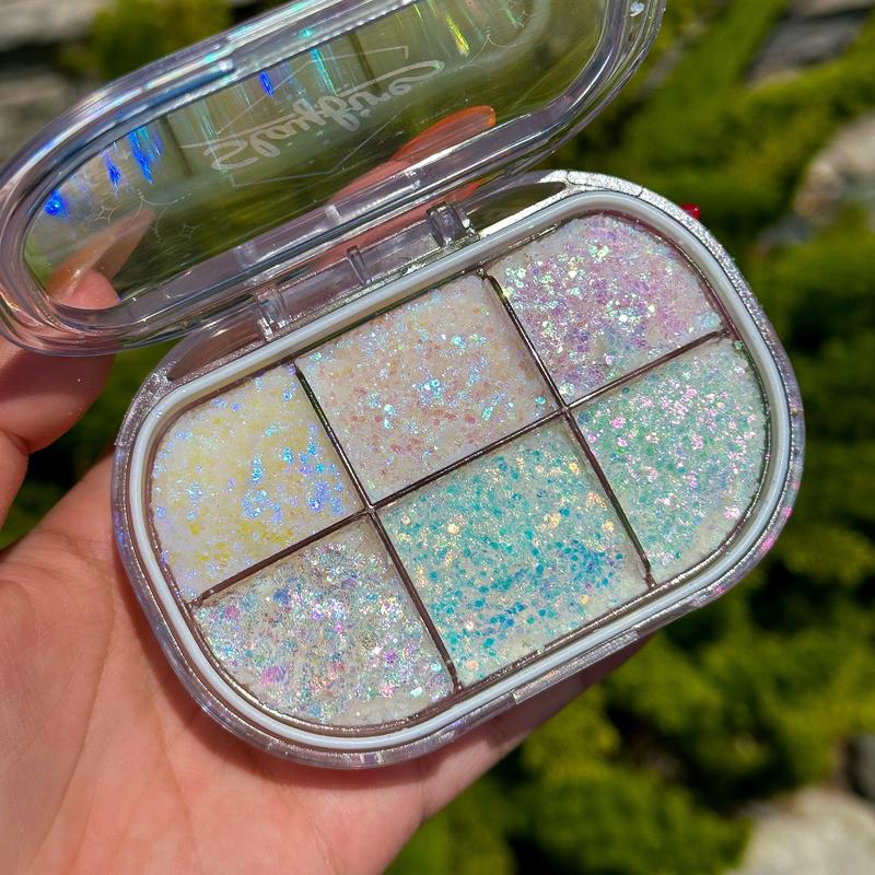 Mini Diamond Skin - Glitter Gel Pocket Palette (6 colors)