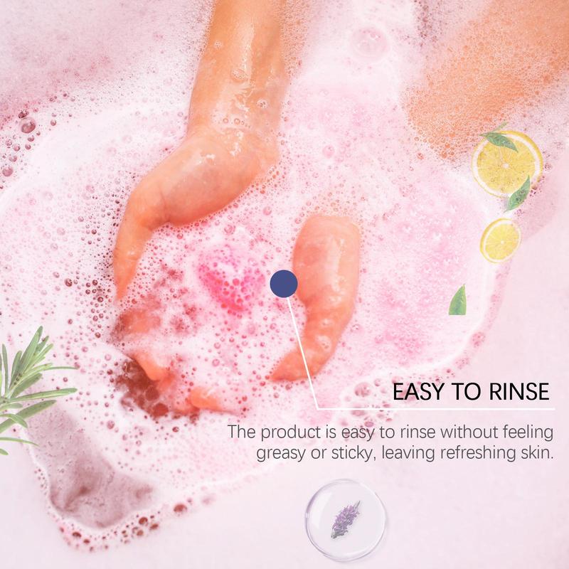 Bath Bomb, 1 Box Moisturizing & Nourishing Colorful Bath Ball for Christmas Gift, Body Care Bath Bomb for Women & Girls