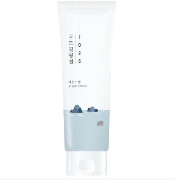 Round Lab 1025 Dokdo Peeling Gel 120ml, Lightweight Peeling Gel, Peeling Gel for All Skin Type, Deep Peeling Gel, Hypoallergenic Peeling Gel, Soothing Peeling Gel, Mild Exfoliator, Korean Skincare