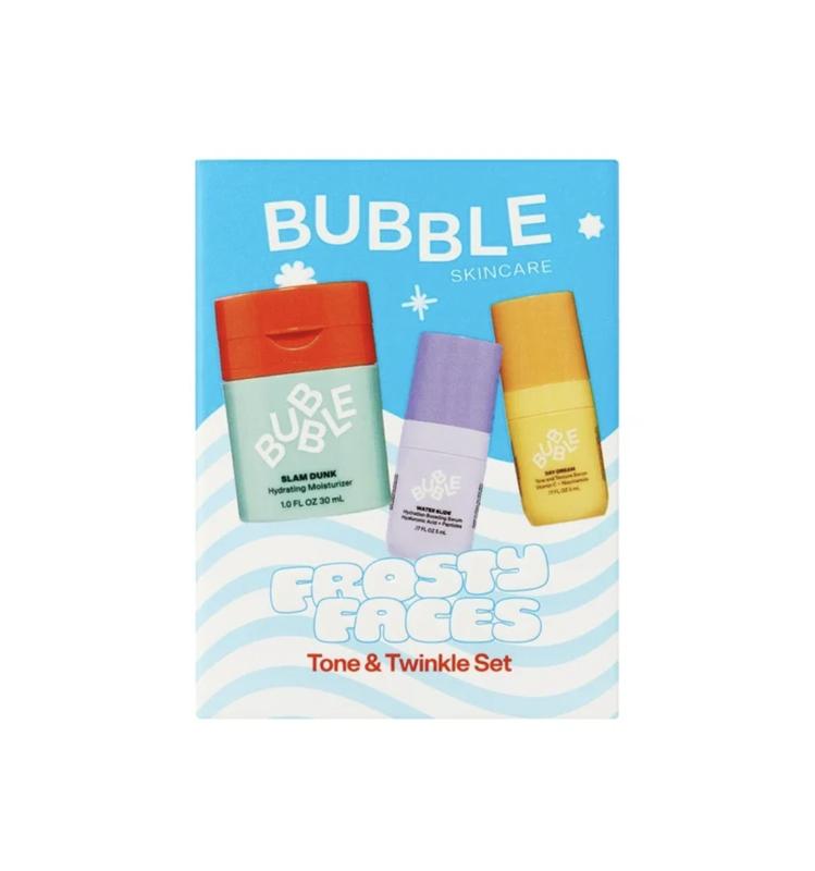 Bubble Frosty Faces Holiday Gift Set, 3 Pieces with Slam Dunk 30ml, Water Slide 5ml, and Day Dream 5ml