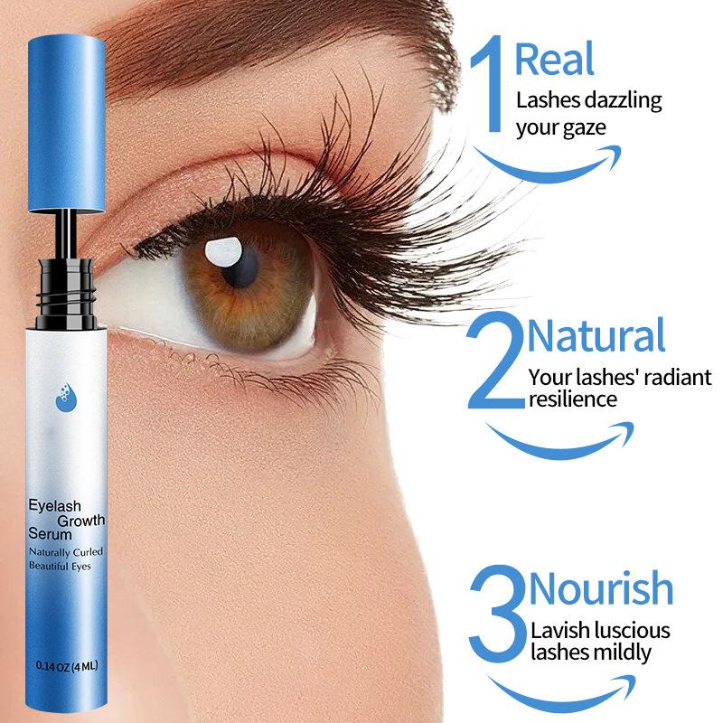 Evelash Growth Serum to GrowThicker, Longer Luscious Lashes Liquid,Makeup Lash Serum Mascara forWomen & Girls