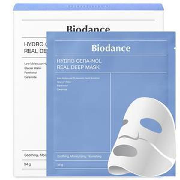 [ BIODANCE ] Hydro Cera-nol Real Deep Mask 1.19 oz x 4 ea Skincare Ampoule soothing mask