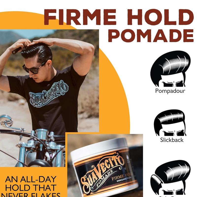 Suavecito Water Based Pomade Firme Hold Original Fragrance Gel Haircare