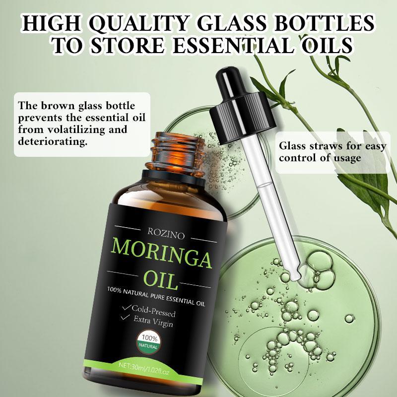 30ml Natural Moringa Oil, Hair Care Oil, Moisturizing Hair Oil, Natural Hair Care Product for Women & Men