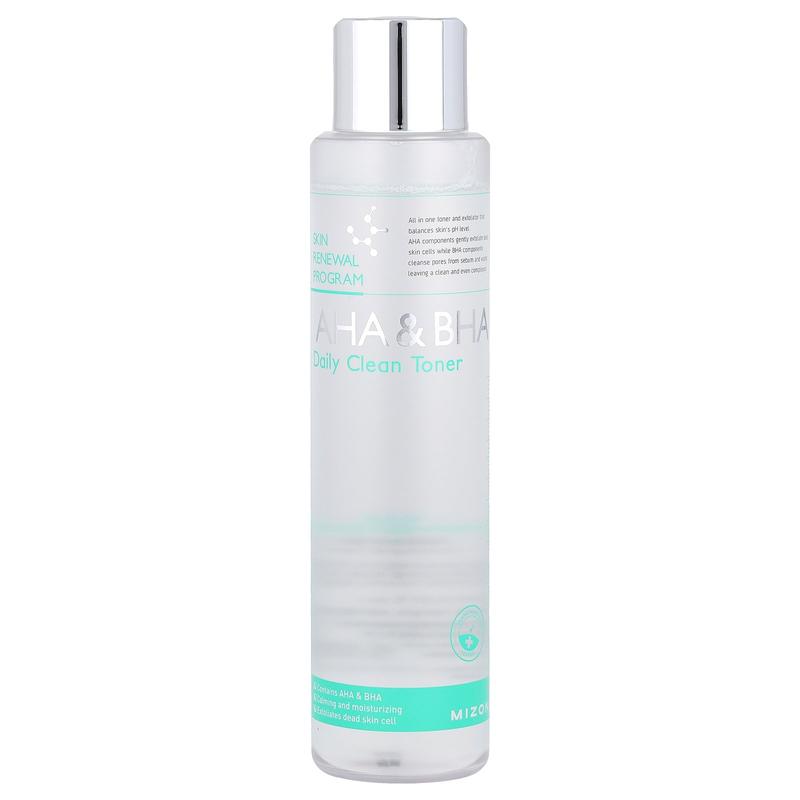 Mizon AHA & BHA Daily Clean Toner, 5.07 fl oz (150 ml)