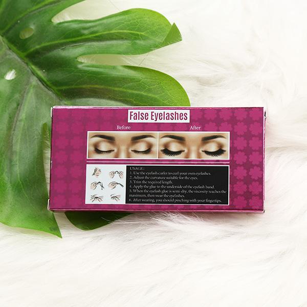 Unius 1 Box Eye Lashes Natural Curling Fluffy Strip Lashes, False Eyelashes Makeup Cosmetic Eyelashes Extensions, 3D Fluffy Lashes, Clusters for Lash Extensions,  Eye Makeup Enhancement Lashes