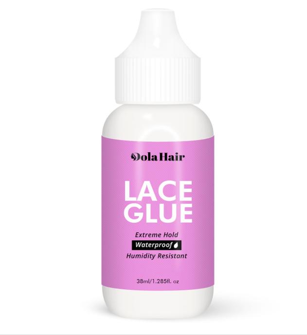 Dolahair Extreme Hold Lace Glue for Wigs, Waterproof, Invisible Bonding, 1.3 Ounce