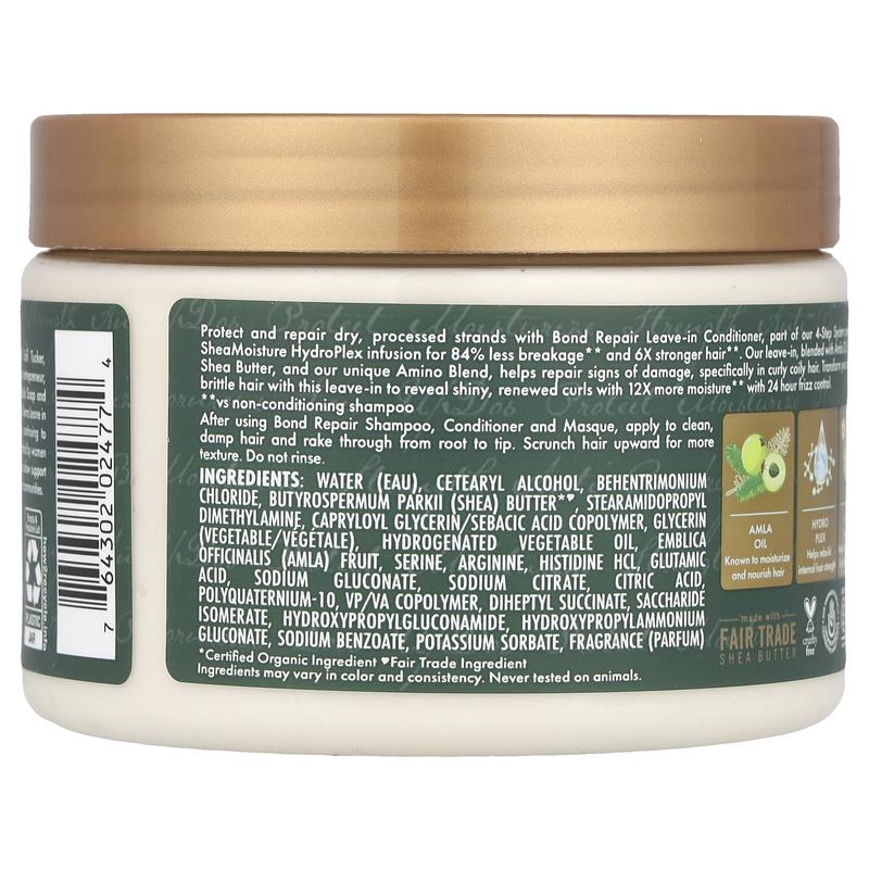 SheaMoisture Bond Repair Leave-In Conditioner, Amla Oil, 11 oz (311 g)