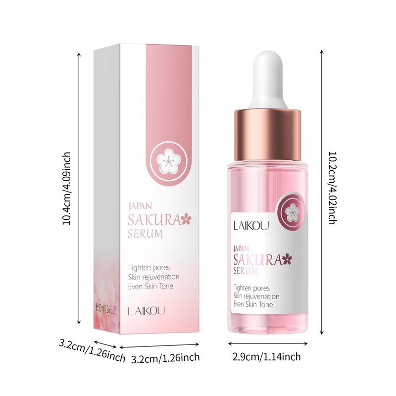 30ml Sakura Extract Facial Serum, Comfort Deep Moisture & Hydrate Serum, Facial Moisturizer Essence, Skincare Products