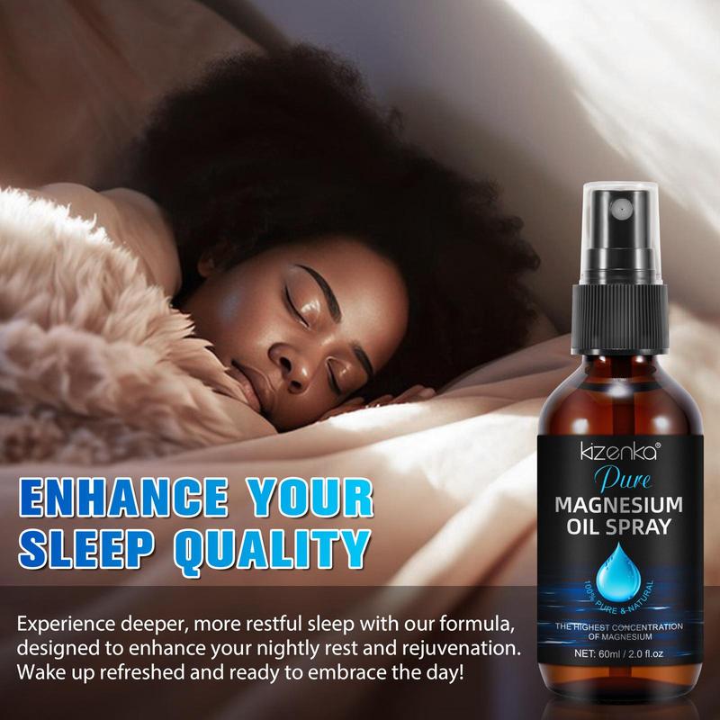 Magnesium Oil Spray, 1 Box Moisturizing Body Oil, Easy To Absorb Nourishing Body Oil, Suitable for Men and Women