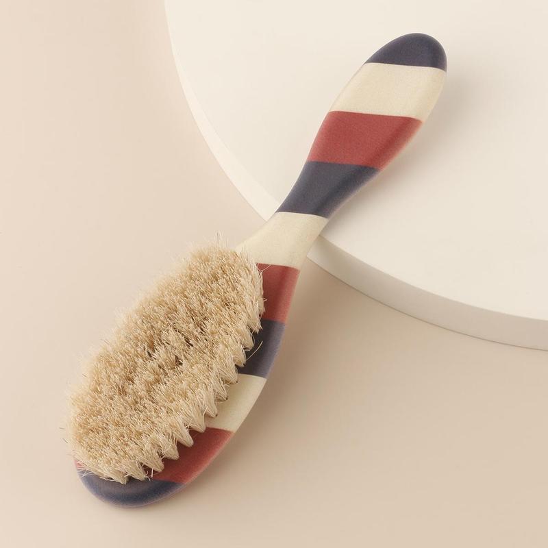 Hair Dressing Massage Brush, Beard Care Brush, Barber Shop Styling Tool for Men