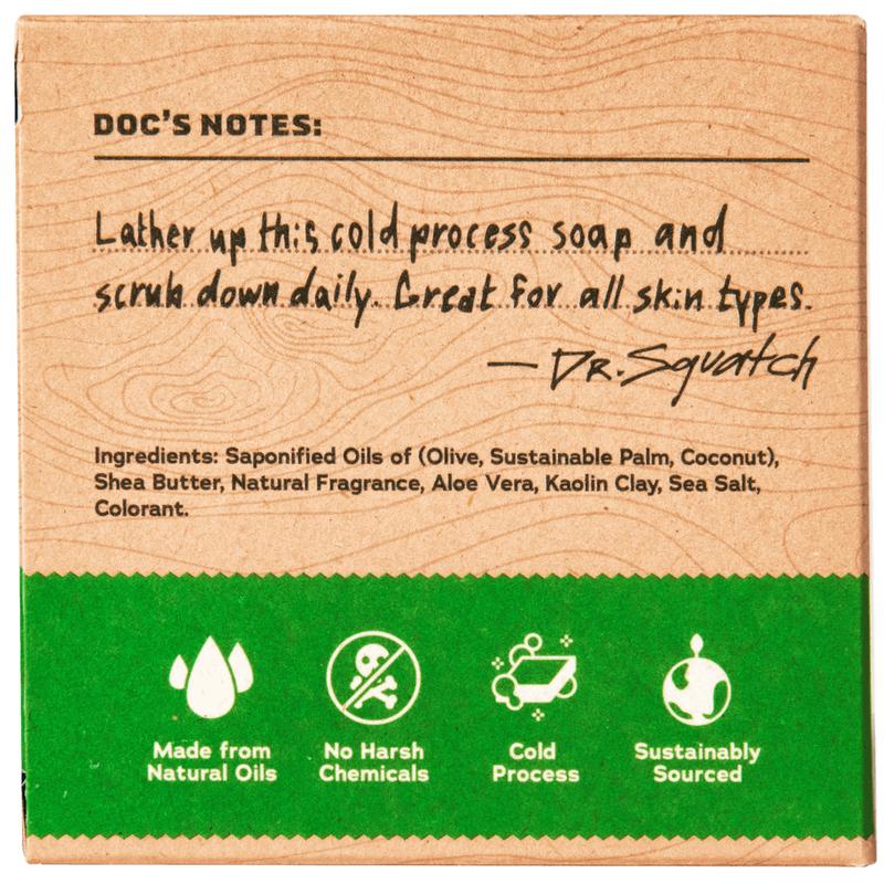 Dr. Squatch - Cool Fresh Aloe Bar Soap - Body Care for Men