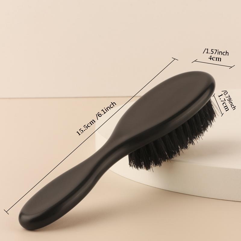 Hair Dressing Massage Brush, Beard Care Brush, Barber Shop Styling Tool for Men