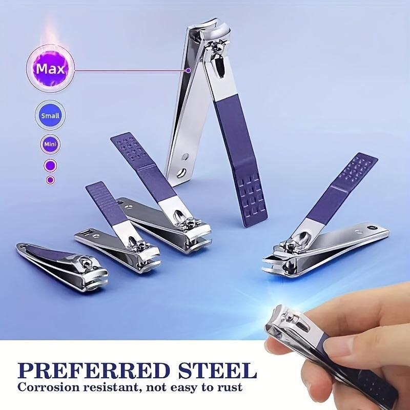 Household Nail Clippers, 30pcs Portable Nail Trimmer Kit with Bag, Corrosion Resistant Nail Trimming Tool, Multi-use Manicure & Pedicure Kits, Summer Gift, Nail Supplies