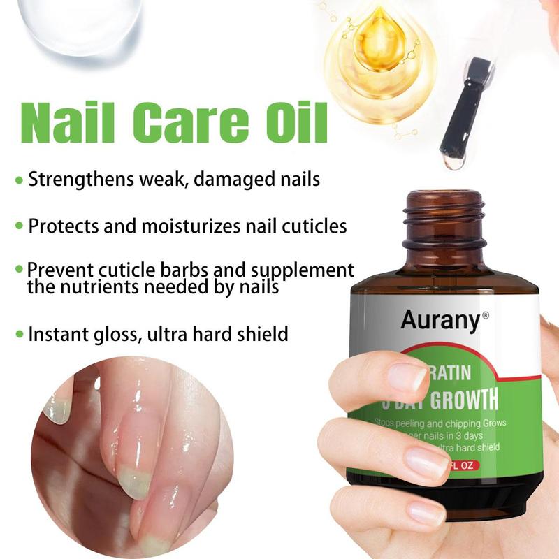 Keratin Nail Care Oil, Nail Strengthening Oil, Deeply Moisturize Nail Care Product