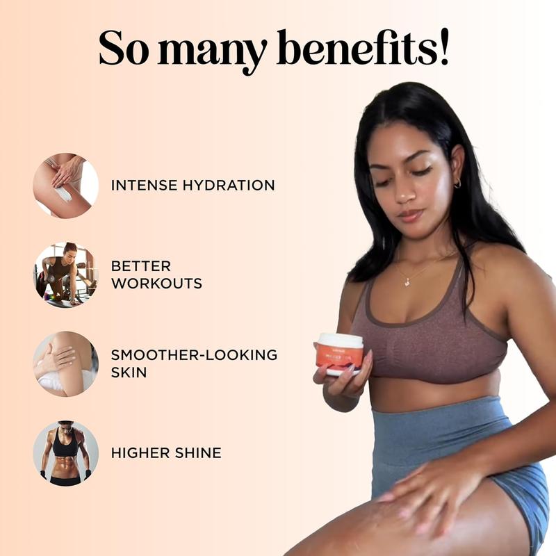 Hot Firming Lotion Sweat Enhancer  - Sweat Cream for Better Workout Results - Long Lasting Moisturizing Pre and Post Workout Massage Lotion