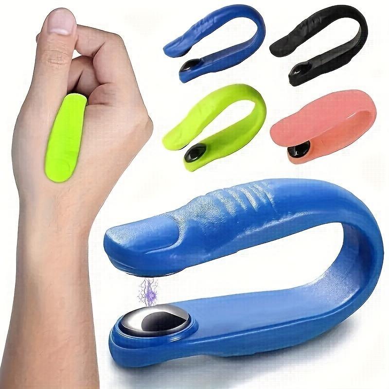 Handheld Thumb Acupoint Massage Tool, 4 Counts set Acupressure Clip, Manual Massage Tool for Headache & Stress Relief