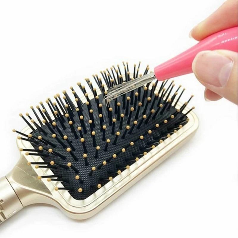 Summer Hair Comb Cleaning Claw, Mini Portable Hair Brush Cleaning Tool, Heatless Haircare & Styling Tool, Hair Brush Cleaner for Home Salon, Christmas Gift