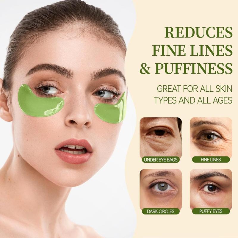 Avocado Under Eye Mask – Hydrating & Rejuvenating Patches to Moisturize, Firm, and Brighten Dark Circles & Fine Lines