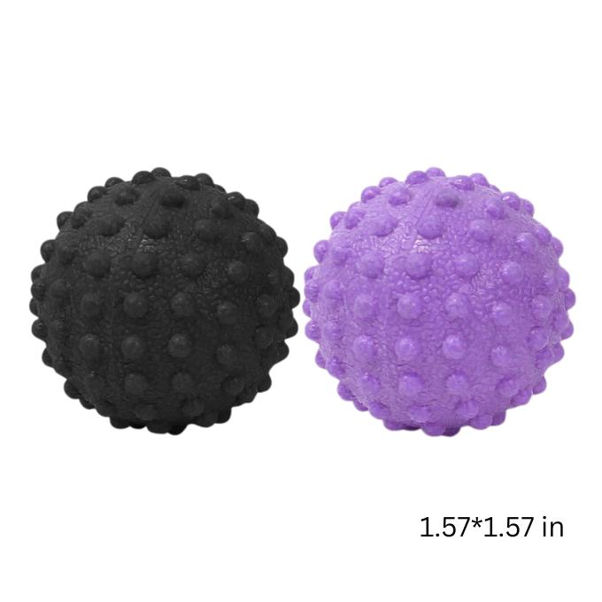 Myofascial Release Muscle Relaxation Massage Balls for Trigger Point Therapy and Comfortable Muscle Knots Relief. Body Care - One Pack