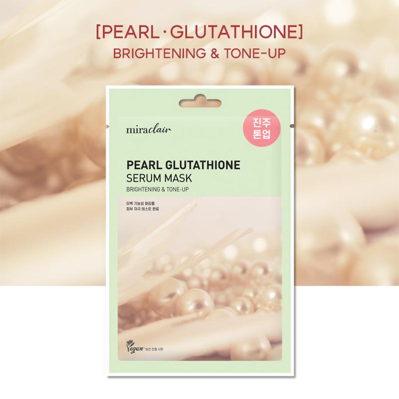 miraclair Pearl Glutathione Serum Mask