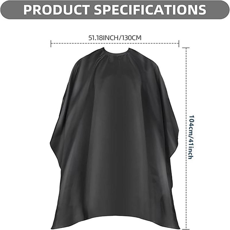 Professional Hair Cutting Cape with Adjustable Snaps, Waterproof Hairdressing Cape, Hair Cutting Cape for Salon & Barber Shop