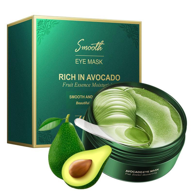 Avocado Under Eye Mask – Hydrating & Rejuvenating Patches to Moisturize, Firm, and Brighten Dark Circles & Fine Lines