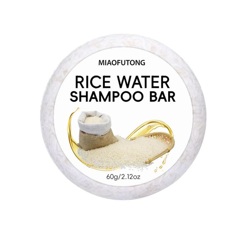 Rice Water Extract Shampoo Soap Bar, 2 in 1 Hair Deep Cleansing Shampoo Soap, Hair Care & Styling Product, Christmas Gift