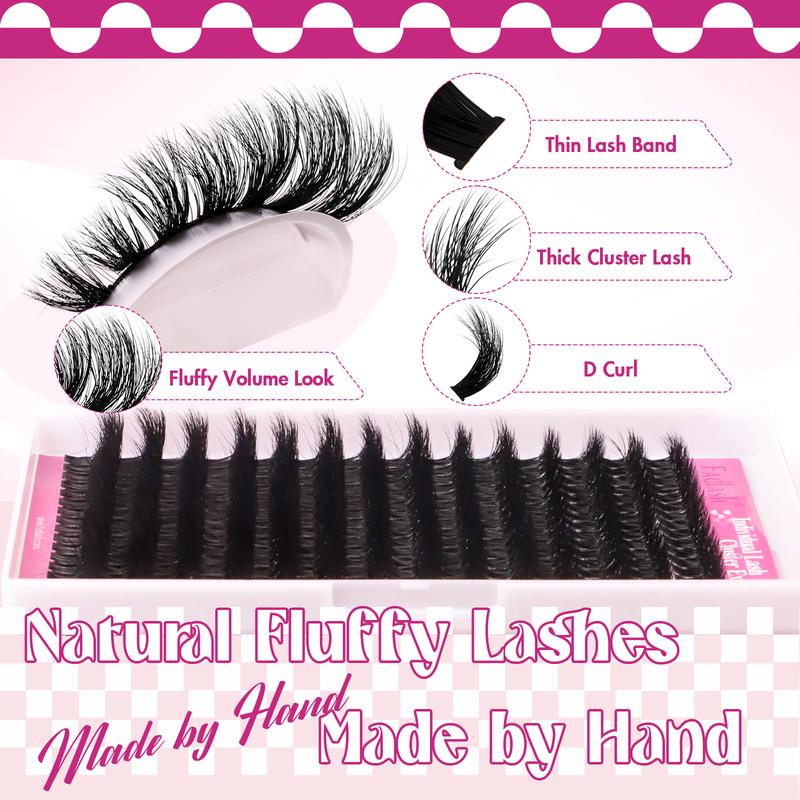 FADLASH 100D 3D Effect Wispy Thick Lash Extension Clusters