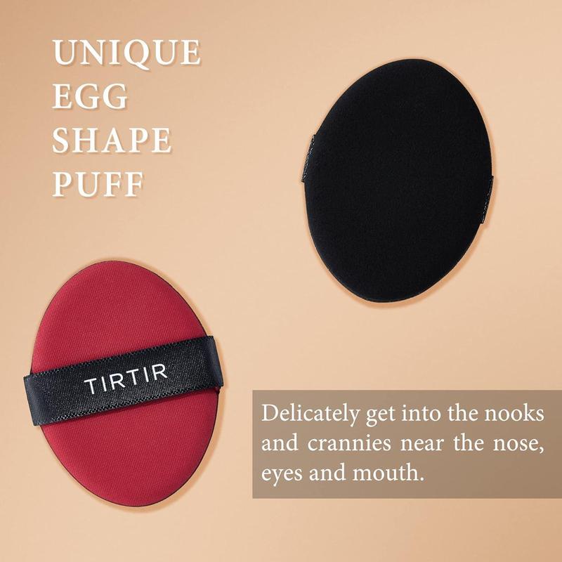 TIRTIR Mask Fit Red Cushion Foundation 18g   0.63oz. Concealer Flawless Makeup Cosmetic Lightweight Radiance Radiant Skincare Uv Moisturize Hydrate Moisture Moisturizer