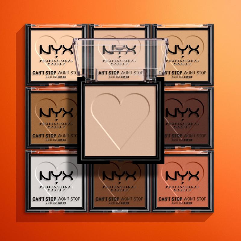 Can't Stop Won't Stop Mattifying Pressed Powder, NYX Professional Makeup