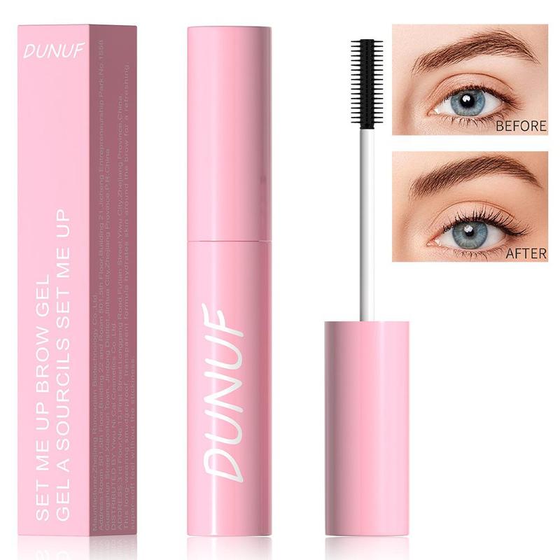 Long Lasting Eyebrow Gel, 1 Count Waterproof Eyebrow Styling Transparent Gel, Natural Eyebrow Makeup Tool for Women & Girls