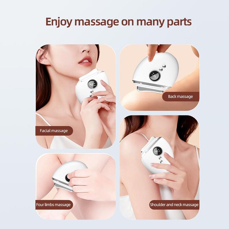 Electric Gua Sha Tool, 1 Count Smart Temperature Control Gua Sha Machine, Facial Massage Tool, Deep Tissue Muscle Massager, Skin Care Tool for Women