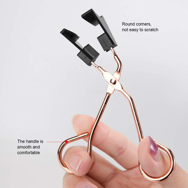 Premium Eyelash Clip, 1 Count Easy Eyelash Curler, Professional Eye Makeup Tools for Long-lasting Lashes