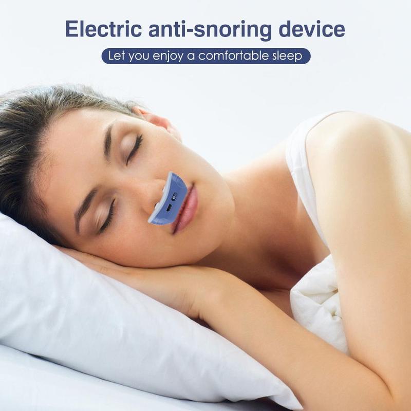 Electric Silicone Stop Snoring Tool, Comfortable Nasal Plug, Snore Relief, Men's and Women's Stop Snoring, Nighttime Sleep Aid, Christmas Gift