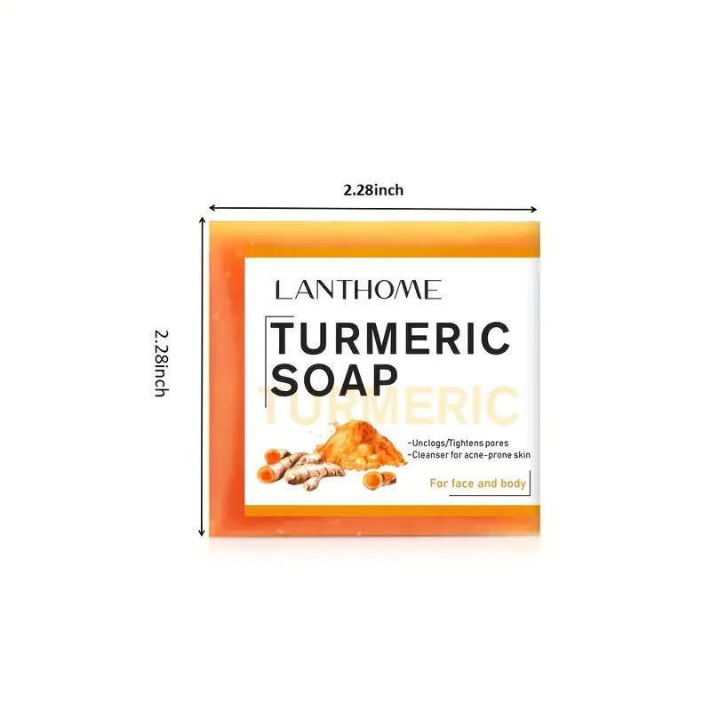 Turmeric Soap Bar For Face & Body, Turmeric Body Wash Soap, Rejuvenates & Cleanses Skin Body Care Skin Care