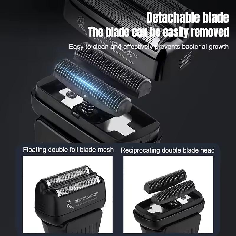 Professional Hair Clippers for Man,Hair Clippers Electric Shavers Razor T-Blade Hair Trimmer, 3 in 1 Cordless Barber Trimmer Bald Shavers LED Display Father's Day Gifts hair  clipper