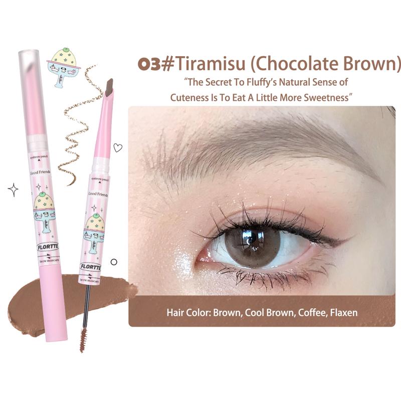 FLORTTE Good Friends Club Eyebrow Pencil ＆ Brow Mascara