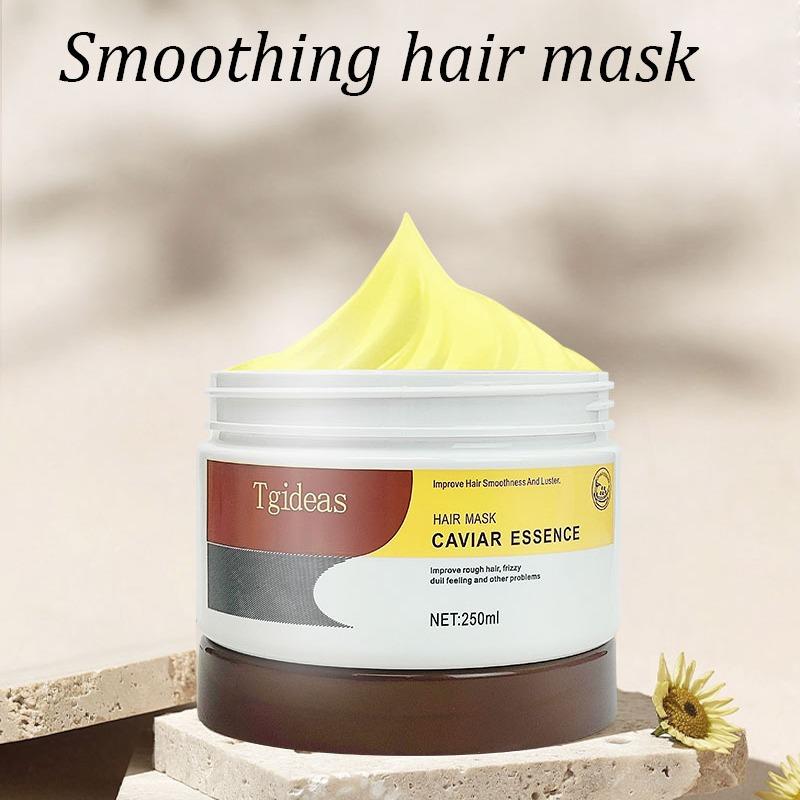 Tgideas Collagen Hair Treatment Deep Repair Conditioning Argan Oil Hair Mask Essence for All Hair Types 8.9 oz 250ml Conditioner Haircare Repairing