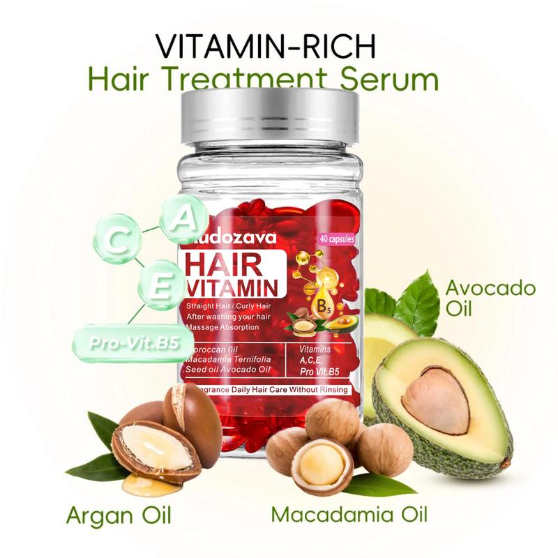 Hair Treatment SerumNo Rinse, Enriched with Argan, Macadamia, and Avocado Oils - Infused withVitamins A,C,E-Unisex Hair Care Fragrance Haircare Comfort Scented Aroma Scent