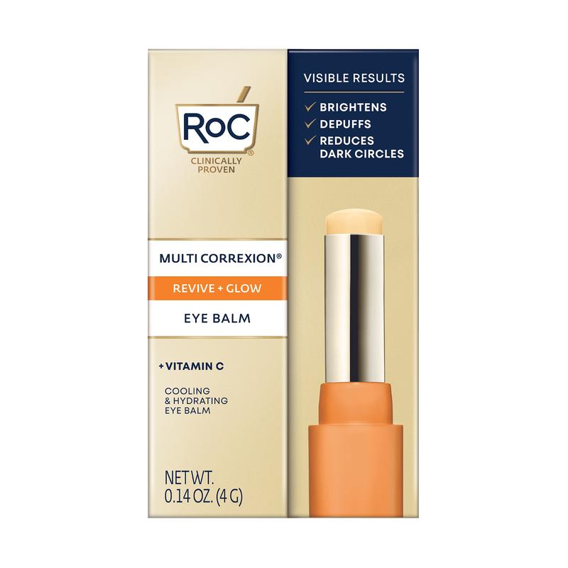 Correxion Revive + Glow Vitamin C Eye Balm, 0.14oz Brightening Clear