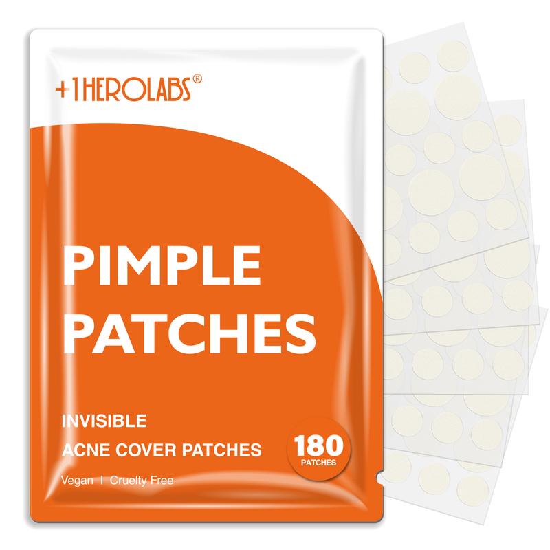 Pimple Patches for Face, Hydrocolloid Acne Patches, Spot Stickers with Tea Tree Oil, Vegan&Cruelty Free  (180 252 324 pcs) Skincare Redness